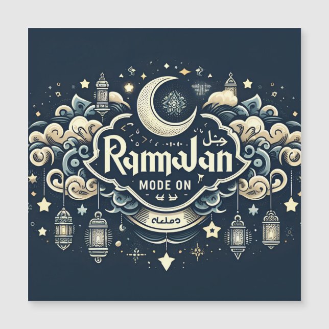 Celebrar Ramadán con modo Ramadán (Anverso)