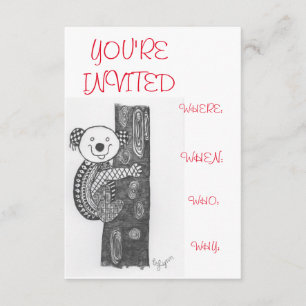 Celebrar tarjeta de invitación