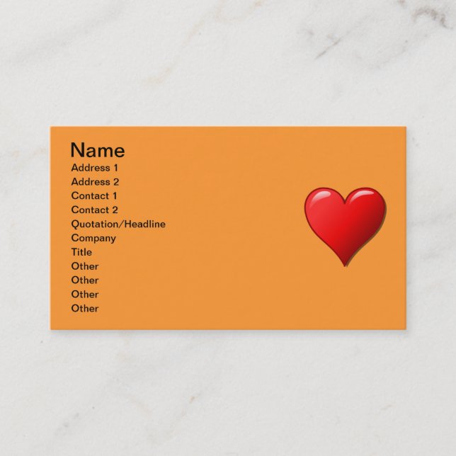 Celebrar tarjeta de visita de vida (Anverso)