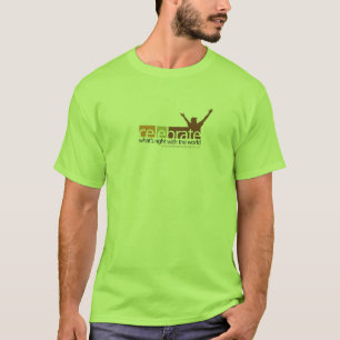 Celebre cuál es camiseta derecha - pequeño