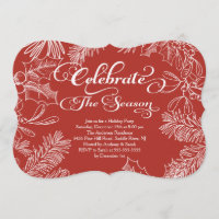 Celebre la invitación de la celebración de días