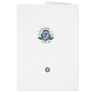 Celebre la tarjeta de la vida