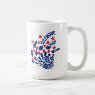 Celebre su taza de la mente