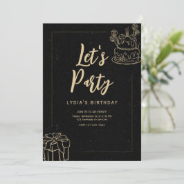 Celebremos el cumpleaños sorpresa de la invitación