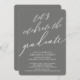 Celebremos la invitación a graduarse