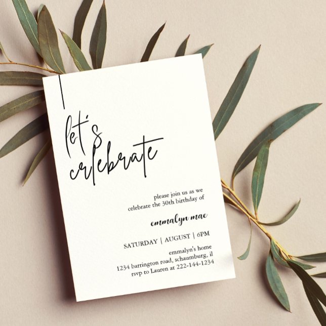 Celebremos la invitación de cumpleaños de los Fies (Subido por el creador)