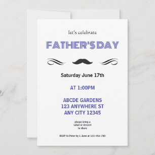 Celebremos la invitación del Día del Padre