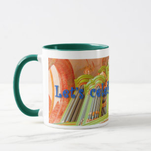 Celebremos los órganos - taza verde