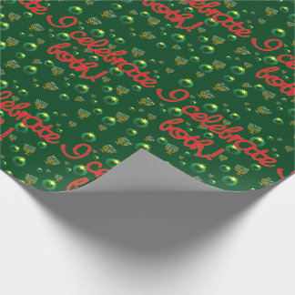 ¡Celebro ambos! Navidad Y papel de regalo de