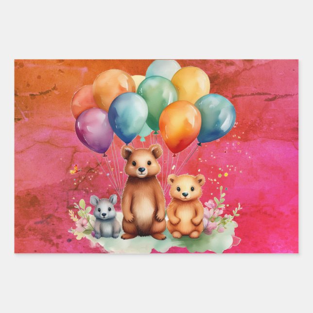 Celerización de animales de papel relleno (Anverso)