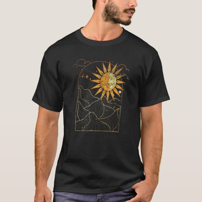 Celestial Bodies Sun Moon Bohemian Aesthetic Astro (Anverso)