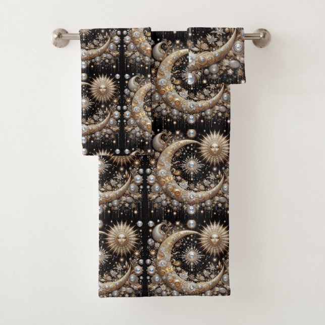 Celestial Diamond Towel Set (In situ)