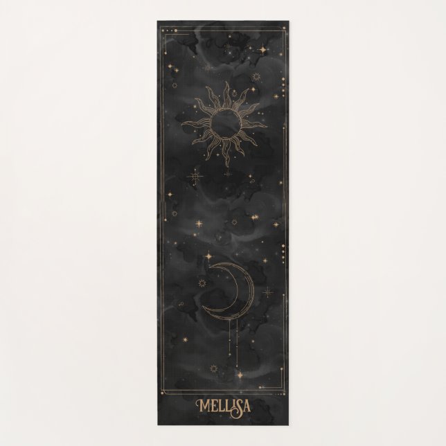 Celestial Sun and Moon Yoga Mat (Anverso)