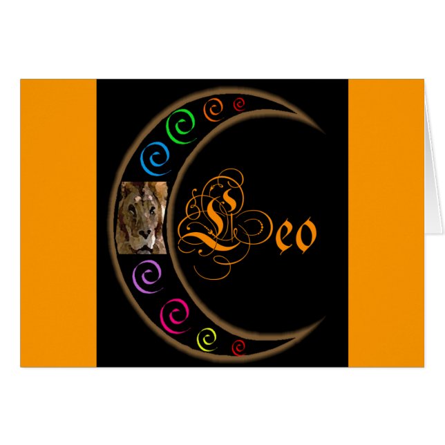 Celestrial Moon Leo (Anverso (Horizontal))
