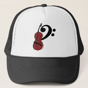 Cello Clef Gorra
