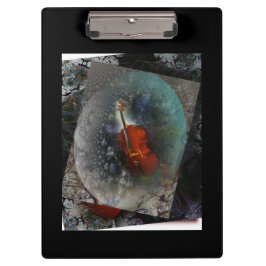 Cello de música del portapapeles