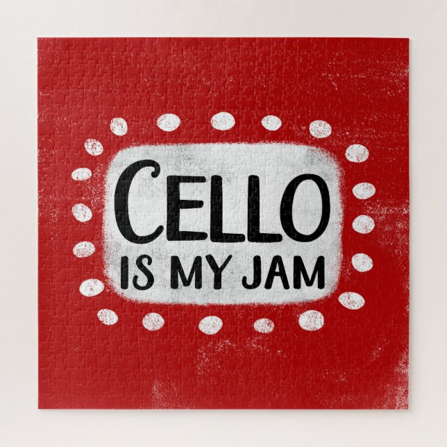 Cello Es Mi Puzzle De Jam Jigsaw (Vertical)