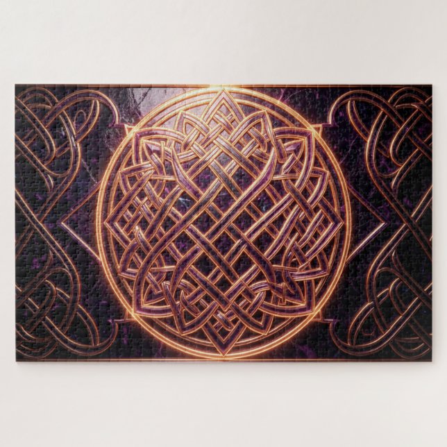 Celtic Knot Jigsaw Puzzle (Horizontal)