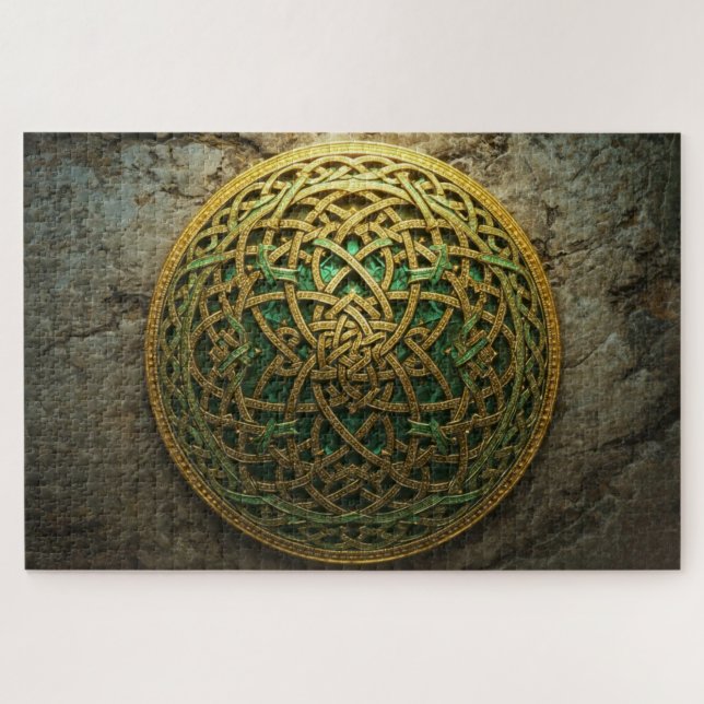 Celtic Knot Mandala Jigsaw Puzzle (Horizontal)