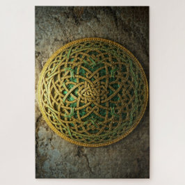 Celtic Knot Mandala Jigsaw Puzzle