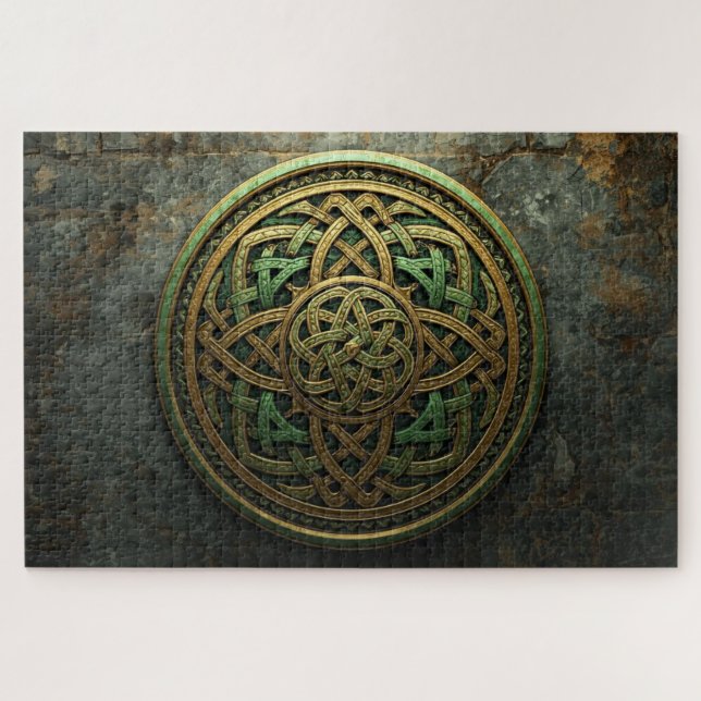 Celtic Knot Mandala Jigsaw Puzzle (Horizontal)
