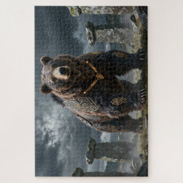 Celtic Spirit Animal Bear Jigsaw Puzzle