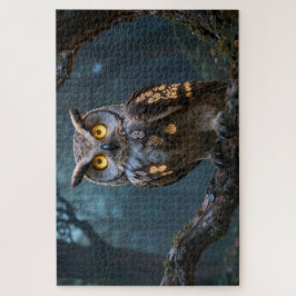 Celtic Spirit Animal Owl Jigsaw Puzzle