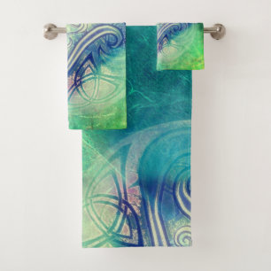 Celtic Triskele paño para lavar la cara toallas y