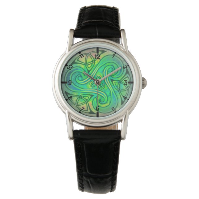 Celtic Triskele reloj (Anverso)