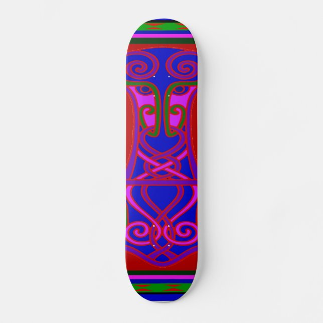 Celtic Viking Skateboard (Anverso)