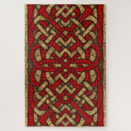 Celtic Welsh Knotwork Jigsaw Puzzle