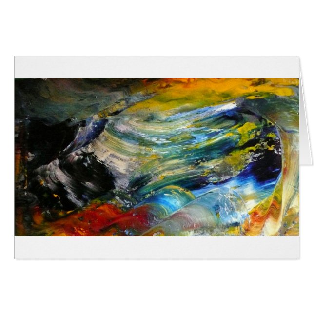 Célula abstracta de la tormenta (Anverso (Horizontal))