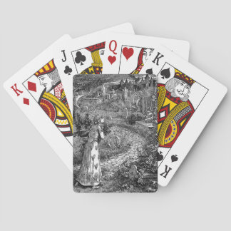 Cementerio de las cartas de juego nocturnas