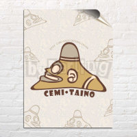 Cemi Taino Puerto Rico Poster de descarga de arte 