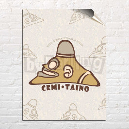 Cemi Taino Puerto Rico Poster de descarga de arte 
