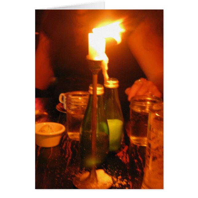 cena a la luz de las velas (Frente)