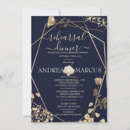 Cena de Boda Deep Blue y Champagne