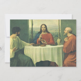 Cena de Gala en Emaús con Jesucristo
