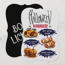 Cena de Halloween - Fiesta Scaries Deliciosa