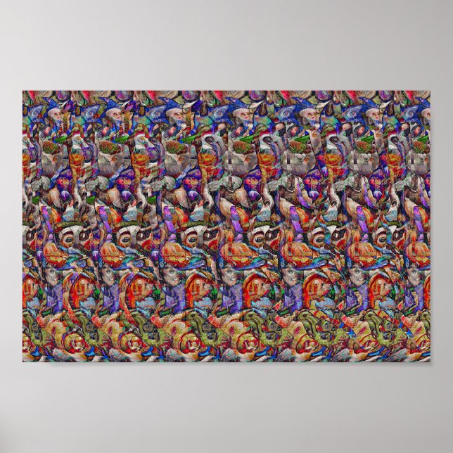 Cena de Halloween - Impresión 3D oculta (Frente)