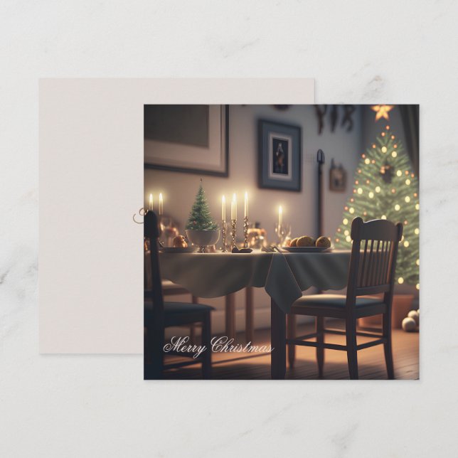cena de navidad (Anverso / Reverso)