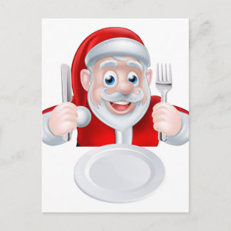 Cena de navidad de Santa