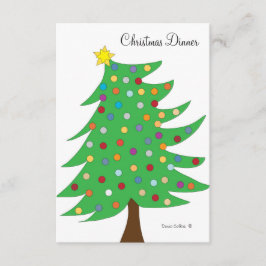 Cena de Navidades de invitaciones