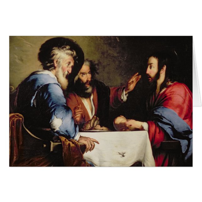 Cena en Emmaus (Anverso (Horizontal))