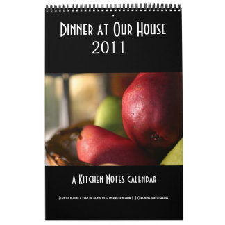 Cena en nuestro calendario de la casa