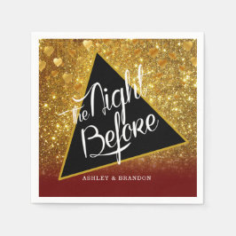 Cena ensayada Elegante servilleta