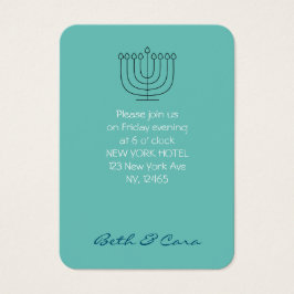 Cena especial/Bat Bar Mitzvah