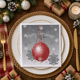 Cena Servilleta de papel de adorno de Navidad elegante
