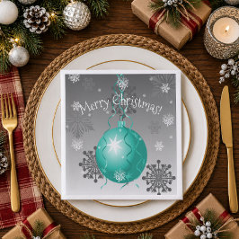 Cena Servilleta de papel de adorno de Navidad elegante
