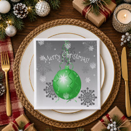 Cena Servilleta de papel de adorno de Navidad elegante